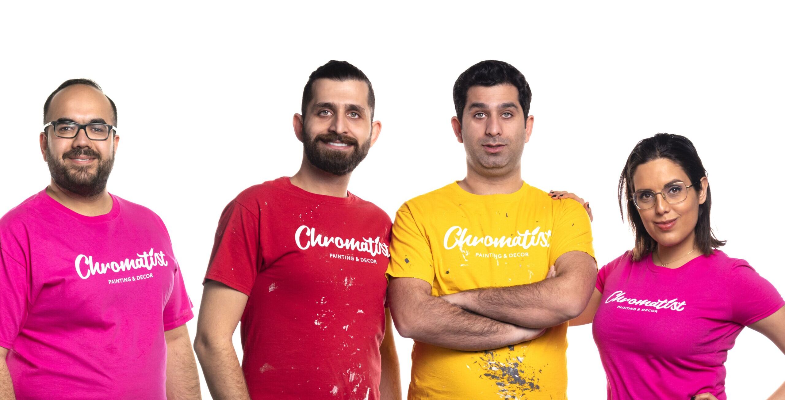 Chromatist Painters team, best painters in Toronto, working together since the beginning of the establishment in 2016.